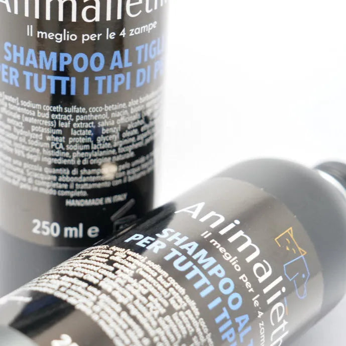 Shampoo naturale per cani al tiglio per tutti i tipi di pelo Animalièthic